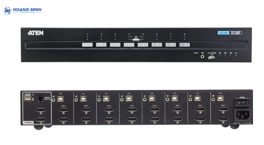Secure KVM Switch dòng ATEN CS1148 – CS1148D4, CS1148DP, CS1148D4C, CS1148DP4 và CS1148DP4C