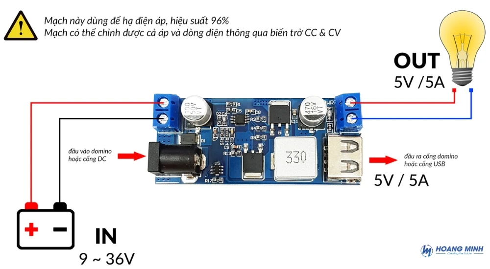 Mạch giảm áp là gì? Nguyên lý hoạt động và ứng dụng phổ biến