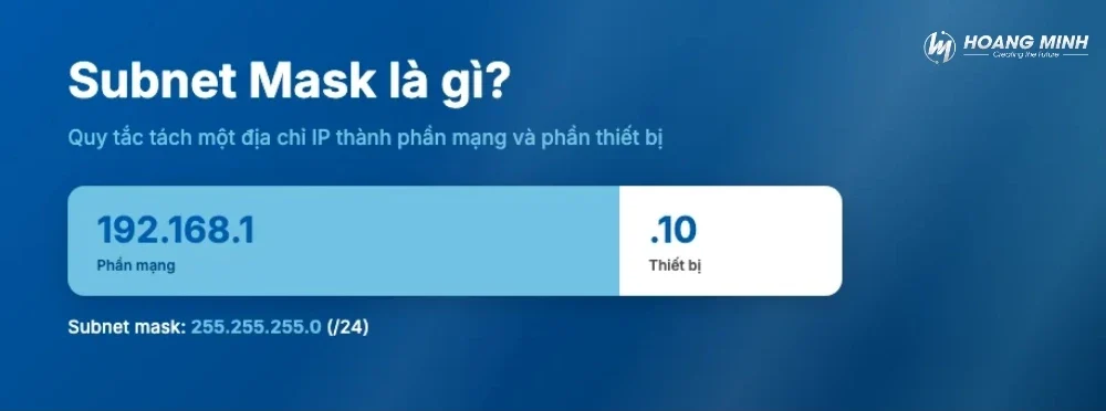 Subnet Mask là gì? Cách tính và chia Subnet Mask chi tiết từng bước