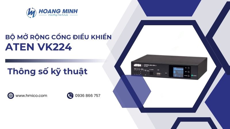 Thông số kỹ thuật sản phẩm ATEN VK224