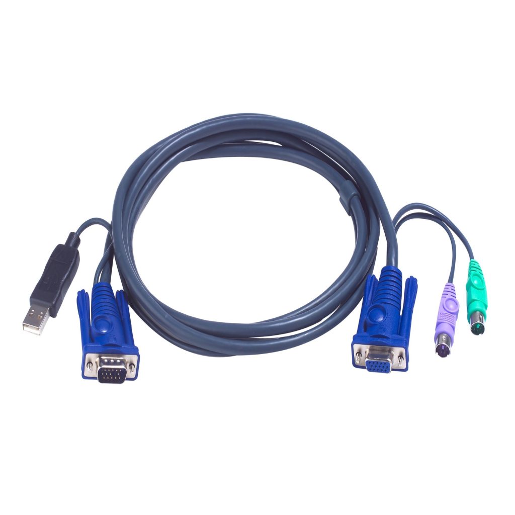 ATEN DVI KVMケーブル 1.8m 2L-7D02U メーカー在庫あり 2L7D02U ATENジャパン(株) ATEN DVI KVMケーブル