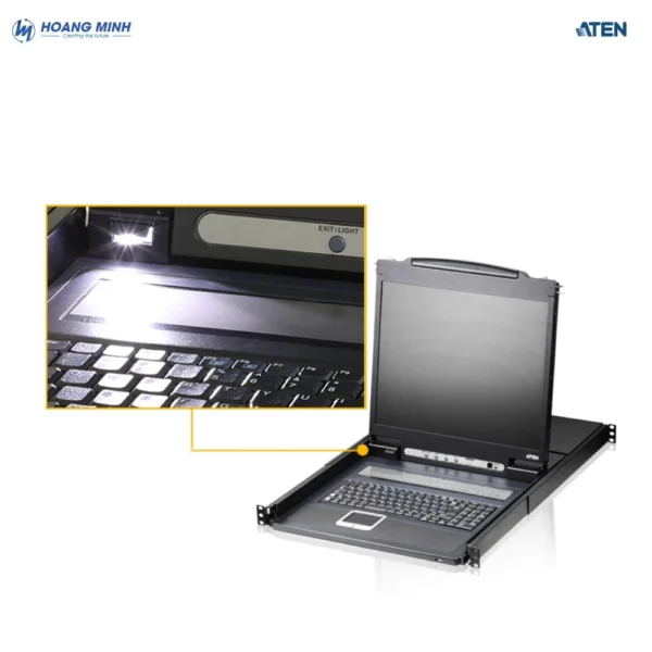 Bộ chuyển mạch KVM LCD ATEN CL1308 8 cổng PS/2-USB VGA