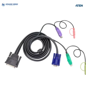 Cáp USB KVM 1,2m với SPHD 3 trong 1 Aten 2L-5201U