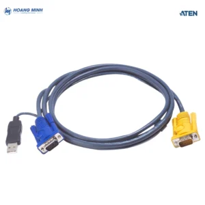 Cáp USB KVM 1.8M với 3 trong 1 SPHD kèm audio Aten 2L-5302U