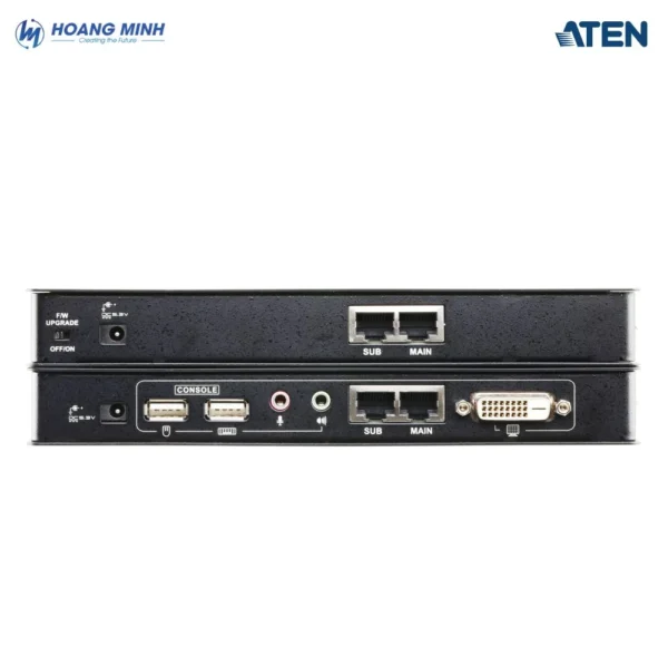 Bộ mở rộng USB DVI Cat 5 KVM Aten CE600