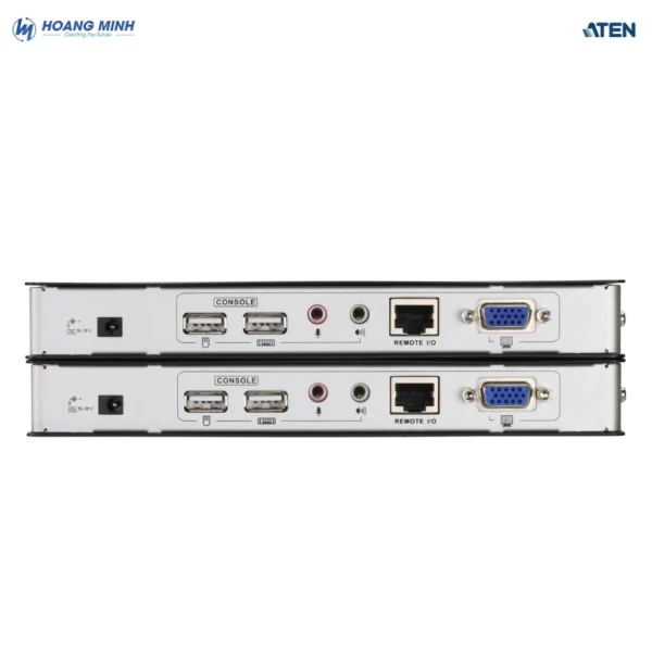 Bộ mở rộng USB VGA/Audio Cat 5 KVM Aten CE770 với Deskew (1280 x 1024@300m)