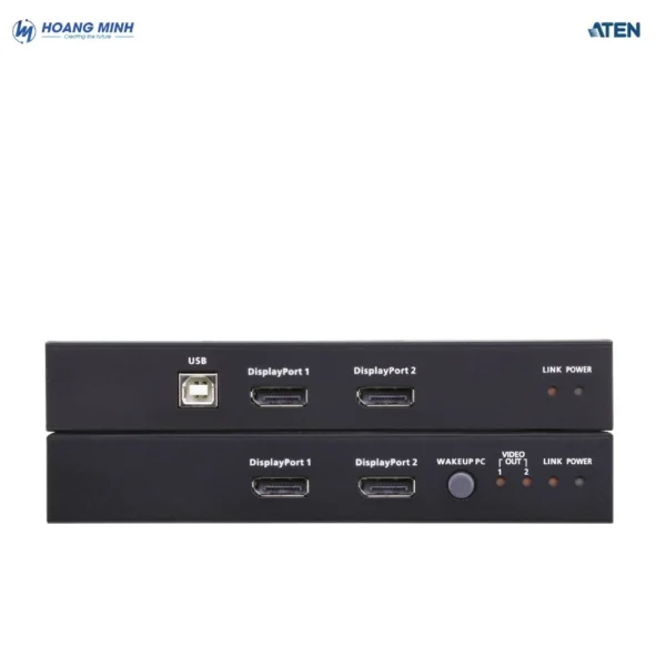 Bộ mở rộng USB DisplayPort Dual View HDBaseT™ 2.0 KVM Aten CE924