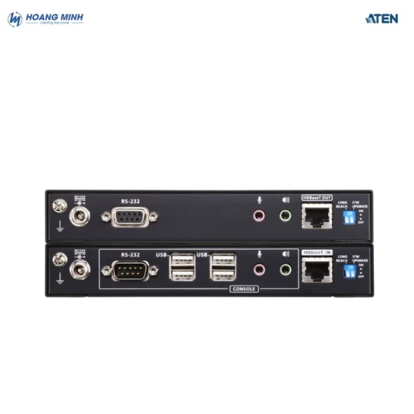 Bộ mở rộng USB DisplayPort Dual View HDBaseT™ 2.0 KVM Aten CE924