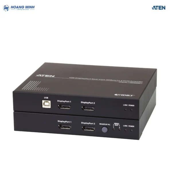 Bộ mở rộng USB DisplayPort Dual View HDBaseT™ 2.0 KVM Aten CE924