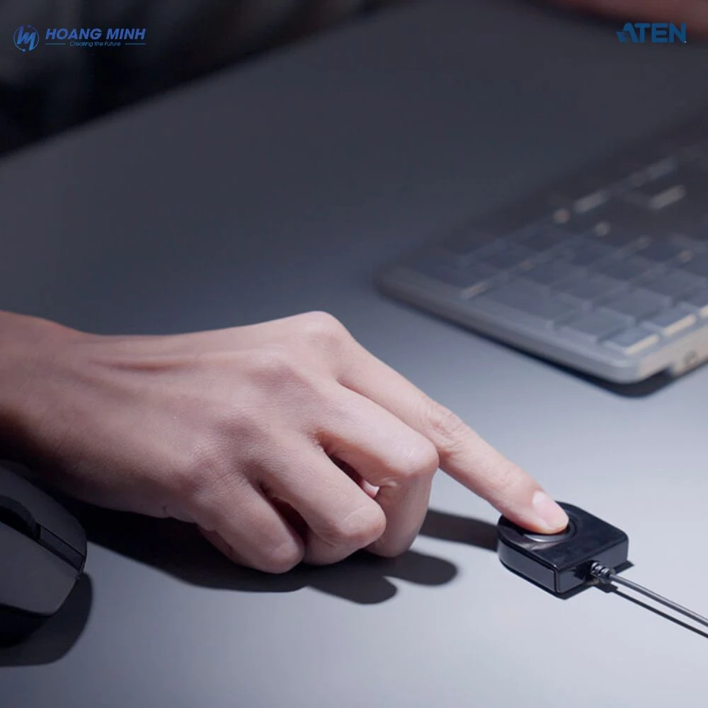 Cáp HDMI FHD với 2 cổng USB Aten CS22HF