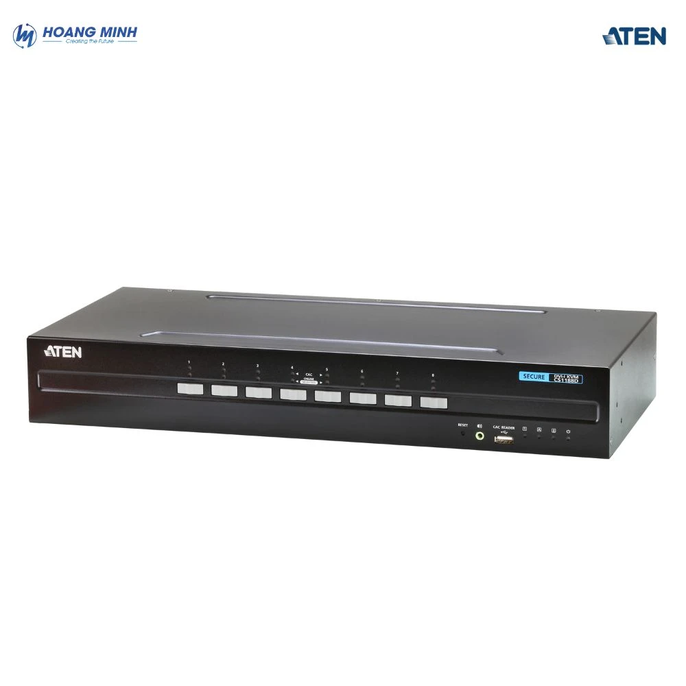 Switch KVM 8 cổng DVI PSS PP v3.0 Aten CS1188D