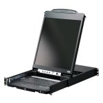 Màn điều khiển LCD dual rail (PS/2-USB, VGA) Aten CL5800
