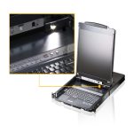 Màn điều khiển LCD dual rail (PS/2-USB, VGA) Aten CL5800 - Ảnh 2