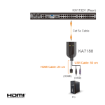 Bộ adapter USB HDMI virtual media KVM hỗ trợ đầu đọc Smart Card và Audio De-embedder Aten KA7188 - Ảnh 2
