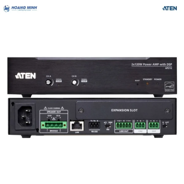 Bộ khuếch đại Ampli Aten AP212 công suất 120W với DSP