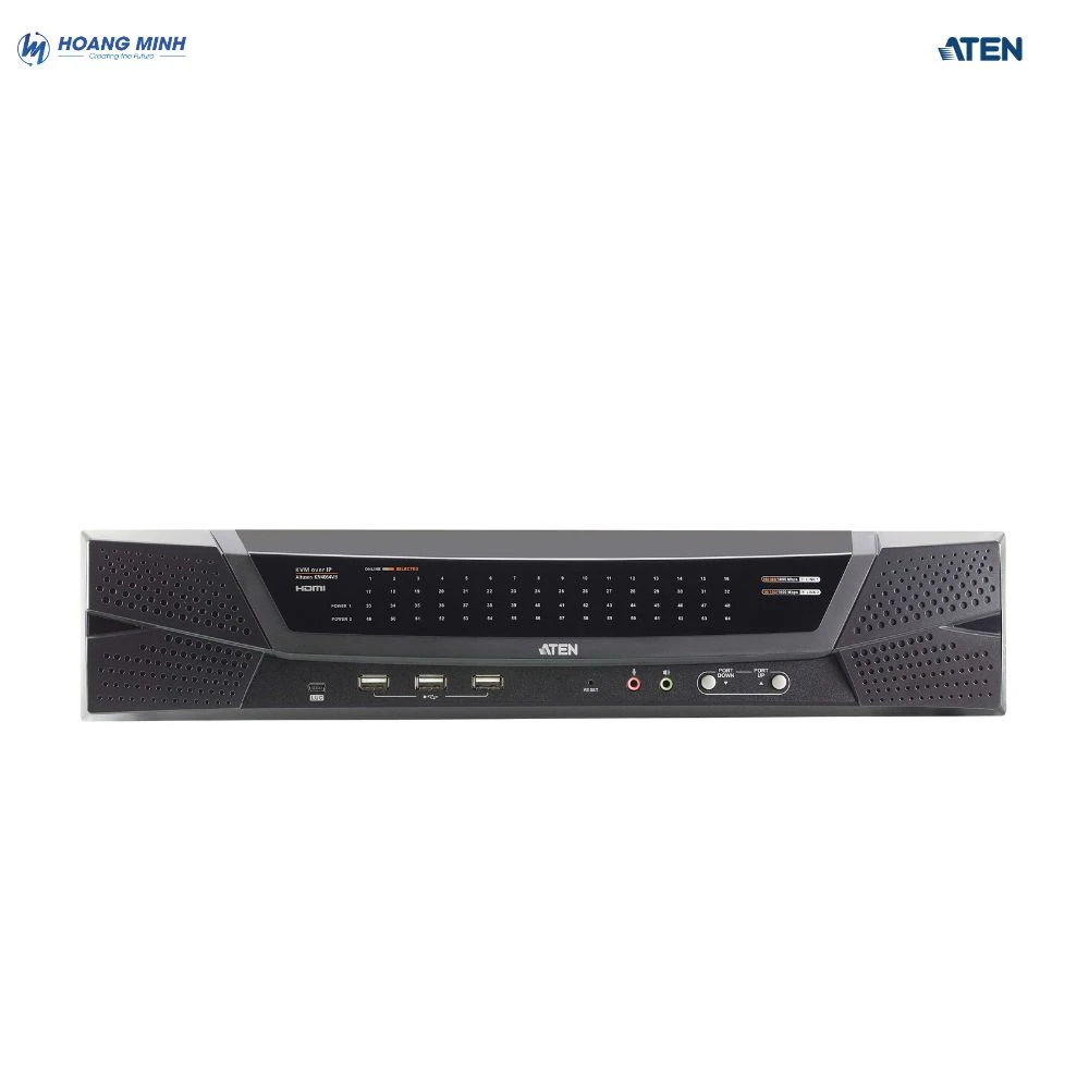 Bộ chuyển mạch KVM qua IP đa giao diện ATEN KN4064VB