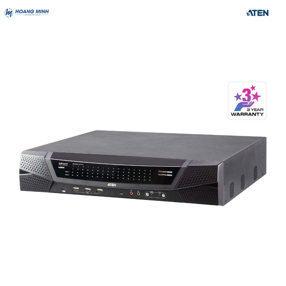 Bộ chuyển mạch KVM qua IP đa giao diện ATEN KN4064VB