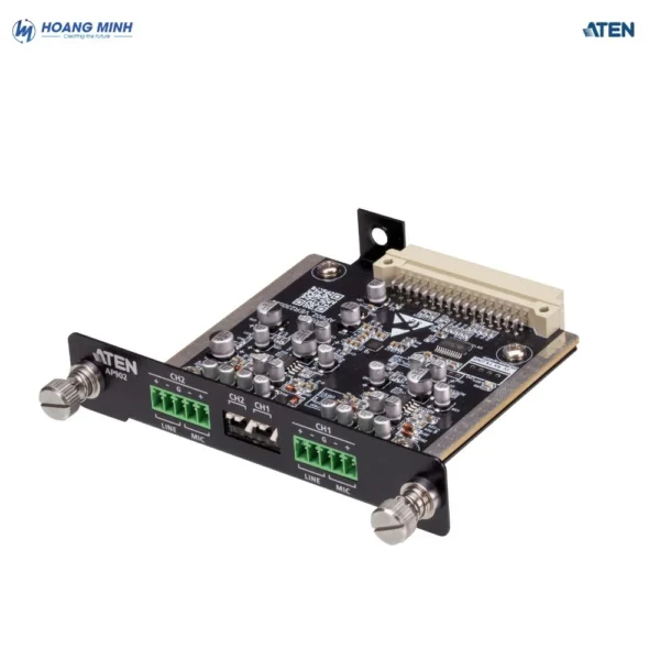 Thẻ mở rộng tiền khuếch đại Mic/Line 2 kênh Aten AP902