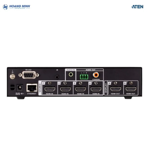 Bộ chuyển mạch trình chiếu HDMI 4K True 4 x 2 ATEN VP2420
