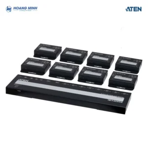 Bộ chia HDMI 4K Cat 6 8 cổng ATEN VS1828KIT có đầu thu