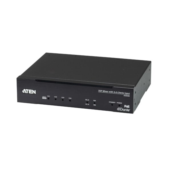 DSP Mixer with 4-ch Dante Input Aten AD004E