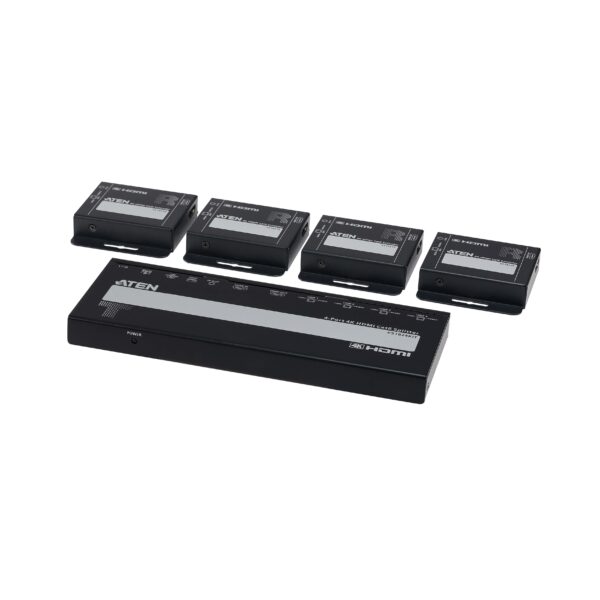 4-Port 4K HDMI Cat 6 Splitter with Receivers Aten VS1824KIT