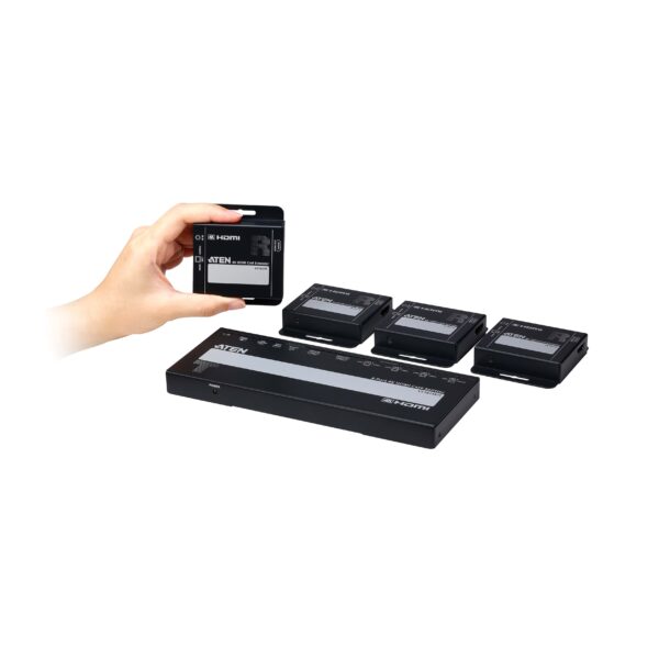 4-Port 4K HDMI Cat 6 Splitter with Receivers Aten VS1824KIT - Hình ảnh 7