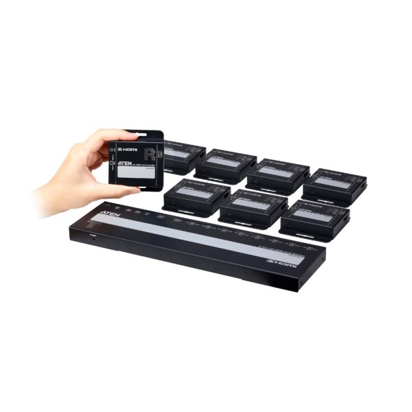 8-Port 4K HDMI Cat 6 Splitter with Receivers Aten VS1828KIT - Hình ảnh 7