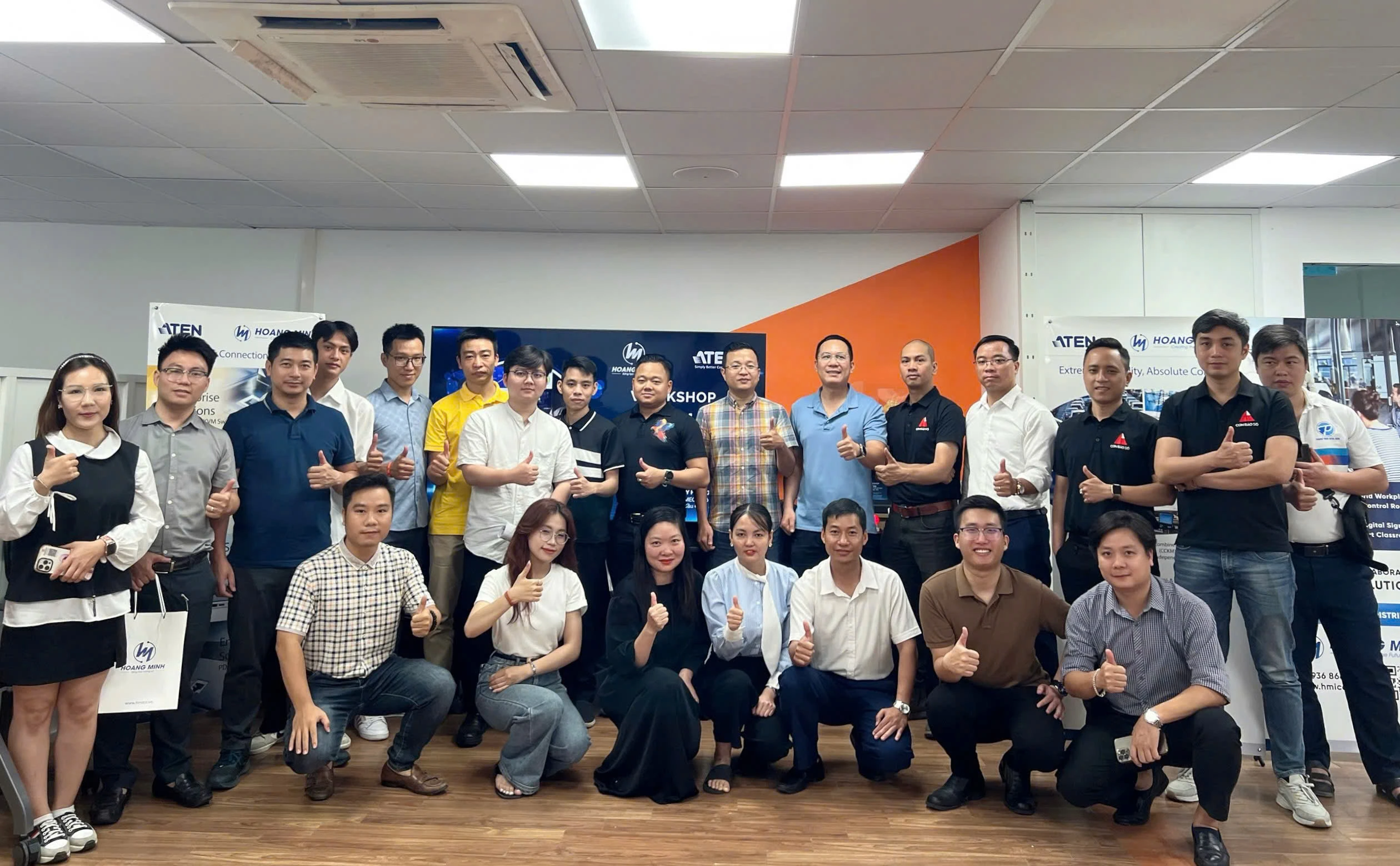 Hơn 100 khách mời cùng Hoàng Minh khám phá hệ sinh thái ATEN tại Workshop “Giải pháp kết nối hạ tầng AV | KVM | PDU”
