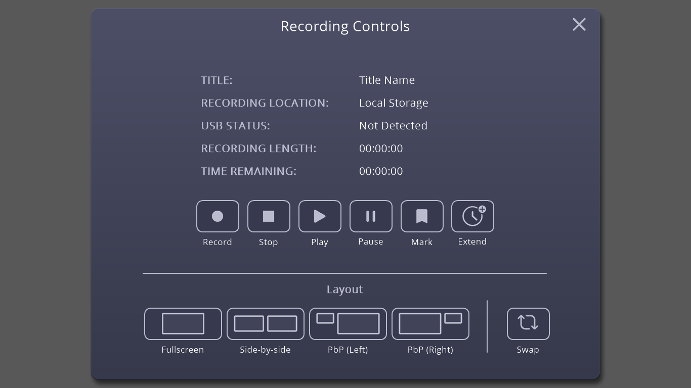 Lecture Capture Templates – Bộ công cụ và mẫu giao diện người dùng (GUI) cho ghi hình bài giảng