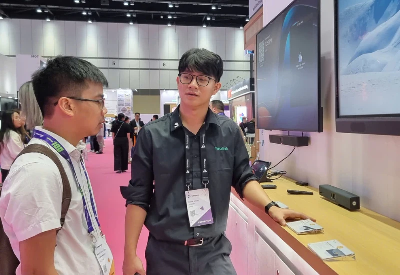 Điểm nhìn Yealink tại InfoComm Asia 2025 – Sân khấu “AI‑Driven Collaboration” tiêu biểu