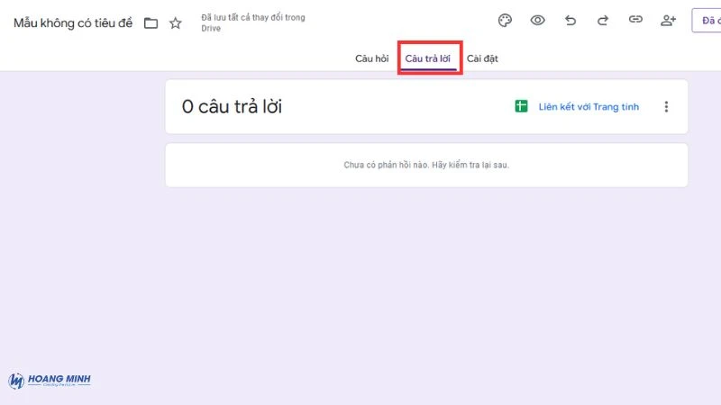 Cách xem đáp án trên Google Form