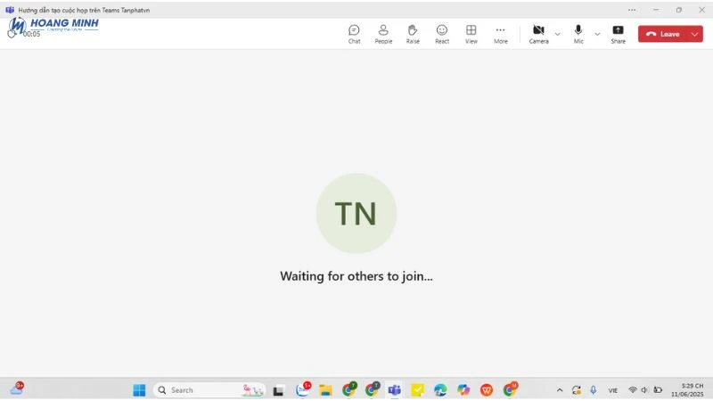Cách tạo cuộc họp trên Teams bằng máy tính, điện thoại đơn giản