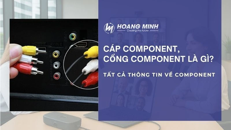 Cáp component, cổng component là gì? Tất cả thông tin về component