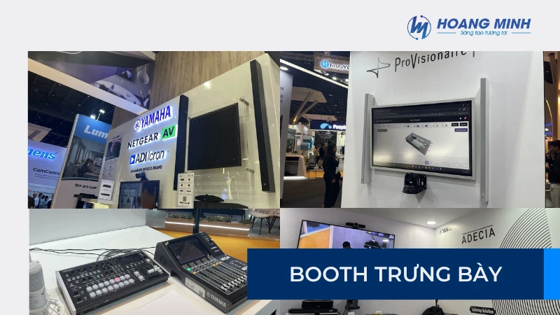 Hoàng Minh chúc mừng các hãng đối tác thân thiết thành công tại InfoComm India 2025 – Nơi công nghệ Pro-AV đỉnh cao hội tụ