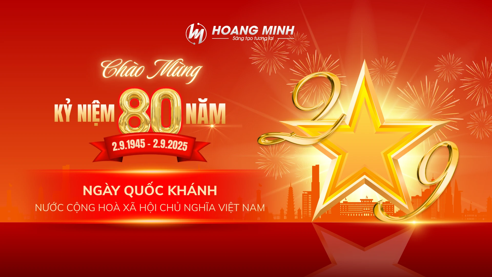 Chào mừng 80 năm Quốc Khánh Việt Nam