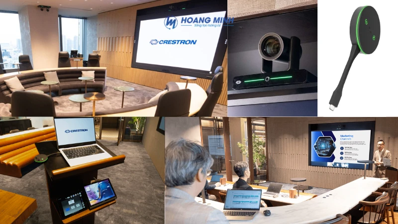 Crestron tái cấu trúc không gian Decision Room và The Studium của Itoki Corporation như thế nào?