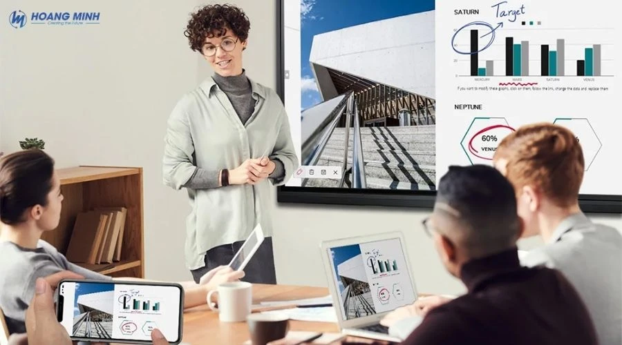 Màn hình tương tác là gì? Đặc điểm, tính năng và ứng dụng thực tế