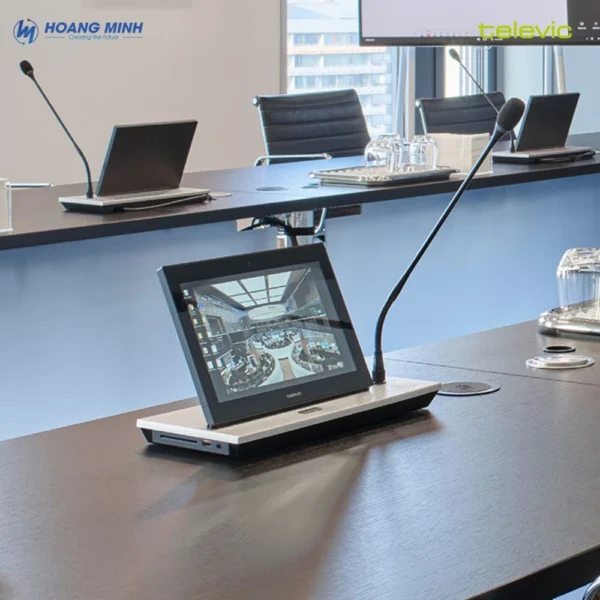Thiết bị đa phương tiện âm tường Televic uniCOS F/MM10