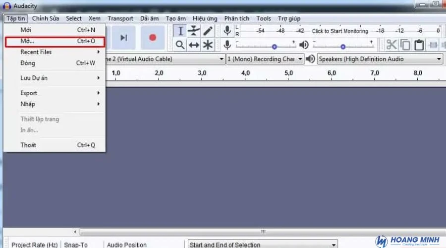 Hướng dẫn cách sử dụng Audacity chi tiết cho người mới bắt đầu