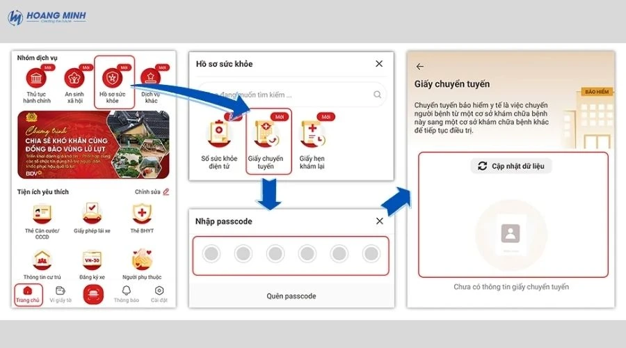 Hướng dẫn xin giấy chuyển tuyến bảo hiểm y tế online – 2025