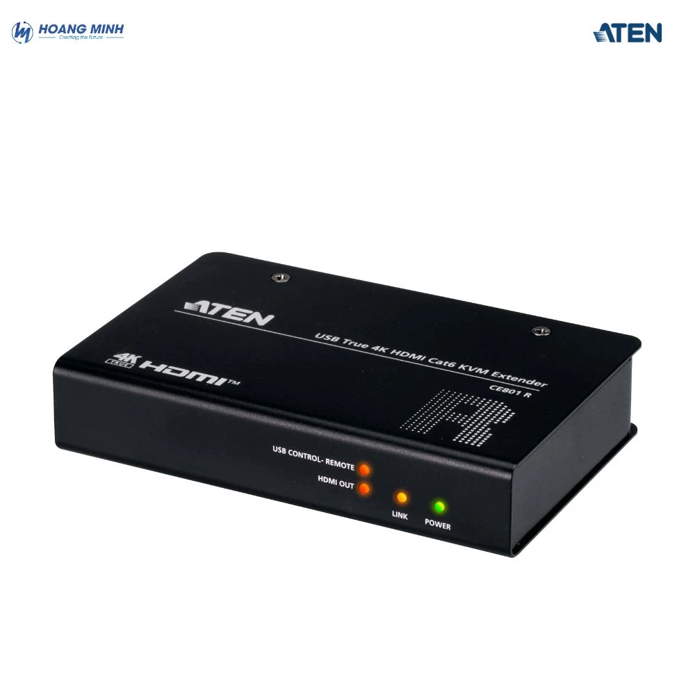 Bộ mở rộng KVM Extender ATEN CE801 USB True 4K HDMI Cat 6