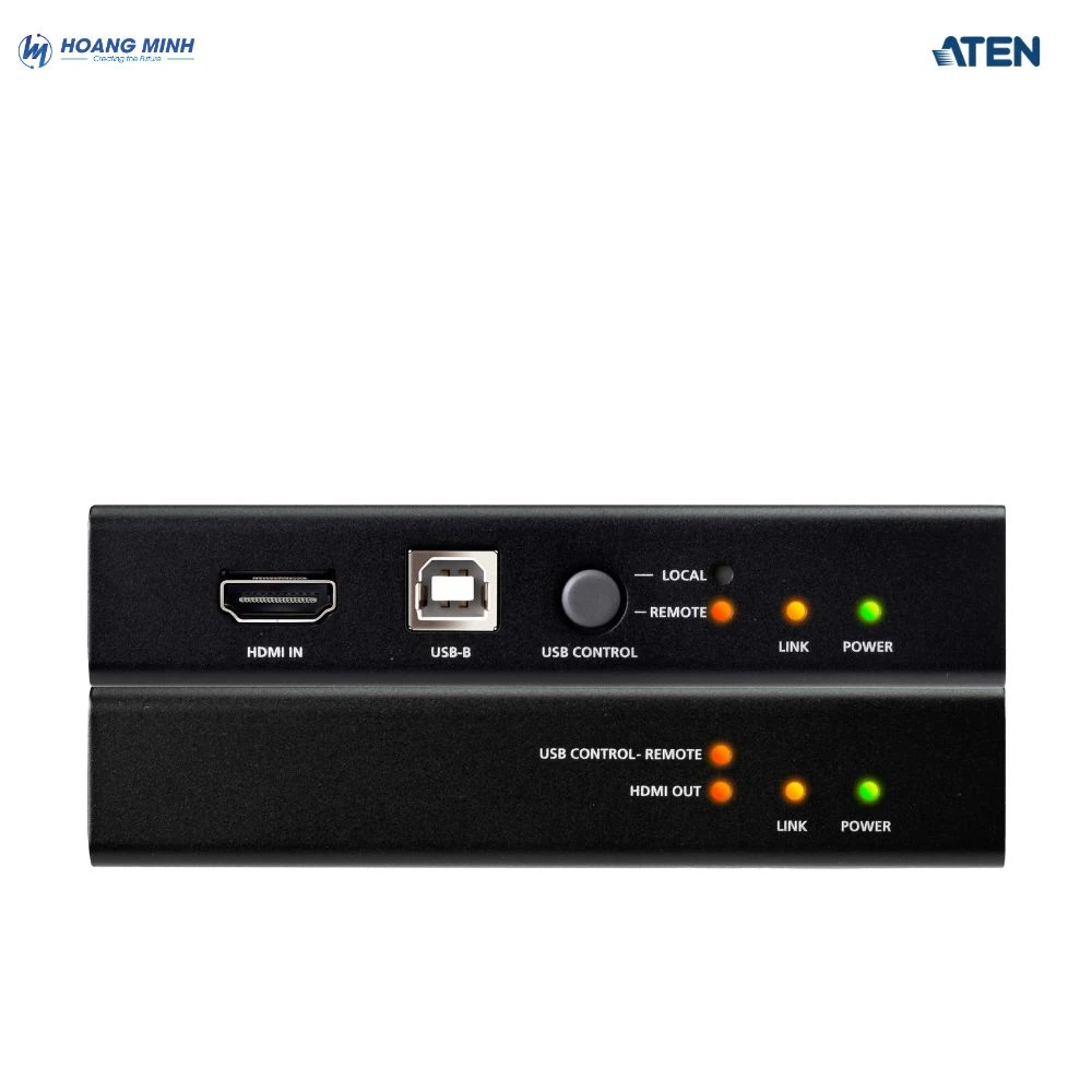 Bộ mở rộng KVM Extender ATEN CE801 USB True 4K HDMI Cat 6