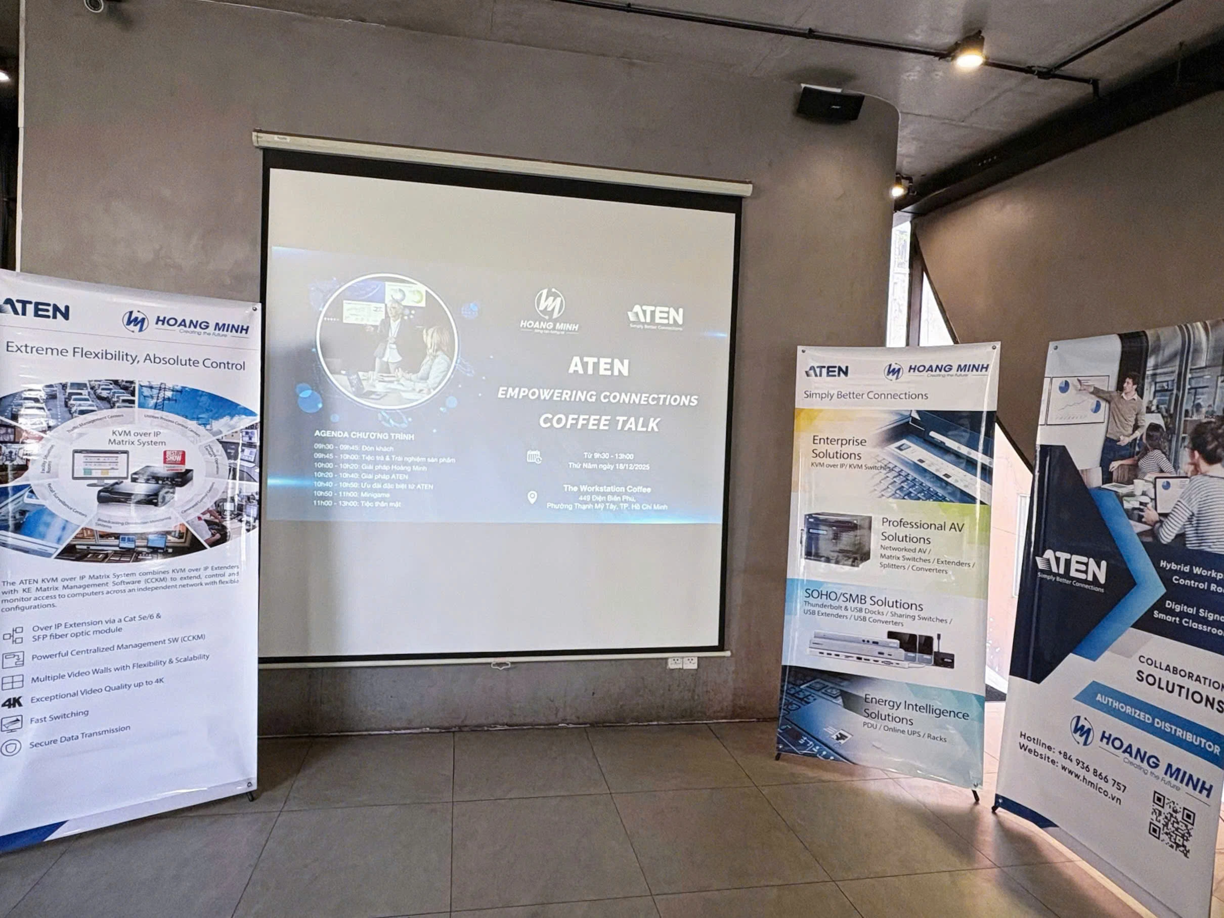 Recap sự kiện Hoàng Minh: Coffee Talk “Empowerring Connections”