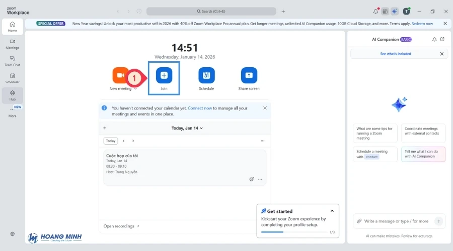 Cách tạo phòng họp Zoom miễn phí không giới hạn thời gian –