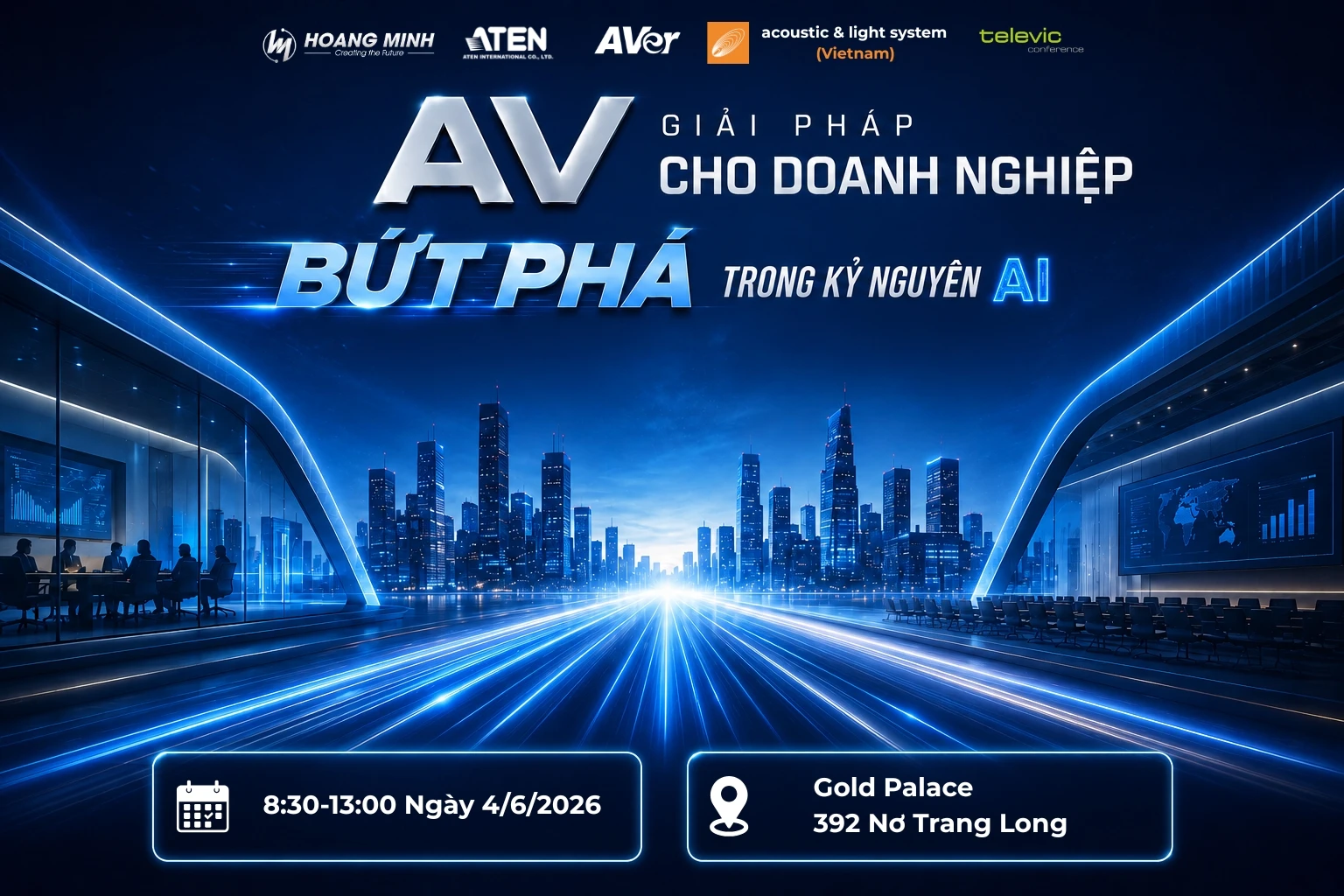 Công bố sự kiện chuyên đề: “AV giải pháp cho doanh nghiệp – Bứt phá trong kỷ nguyên AI”