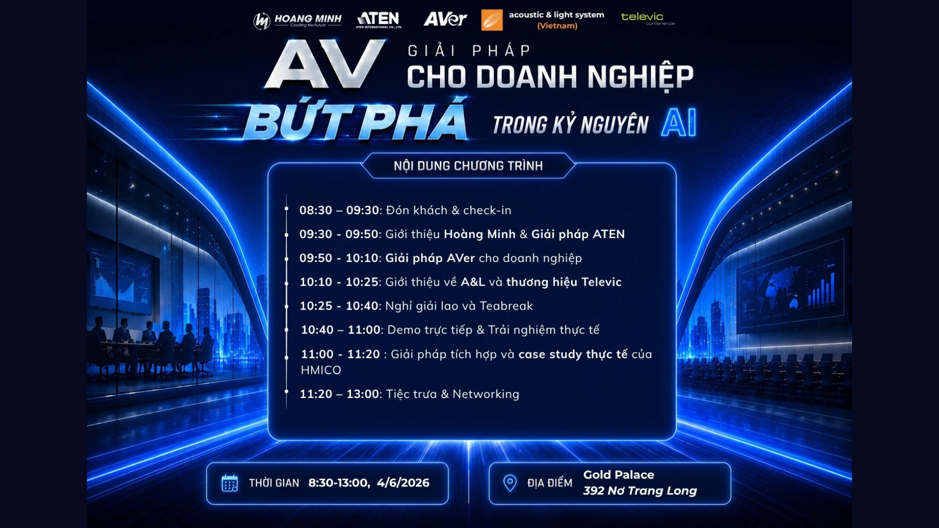 Điểm hẹn tháng 6. Đếm ngược đến sự kiện Pro-AV đáng chờ nhất tháng 6 của Hoàng Minh!