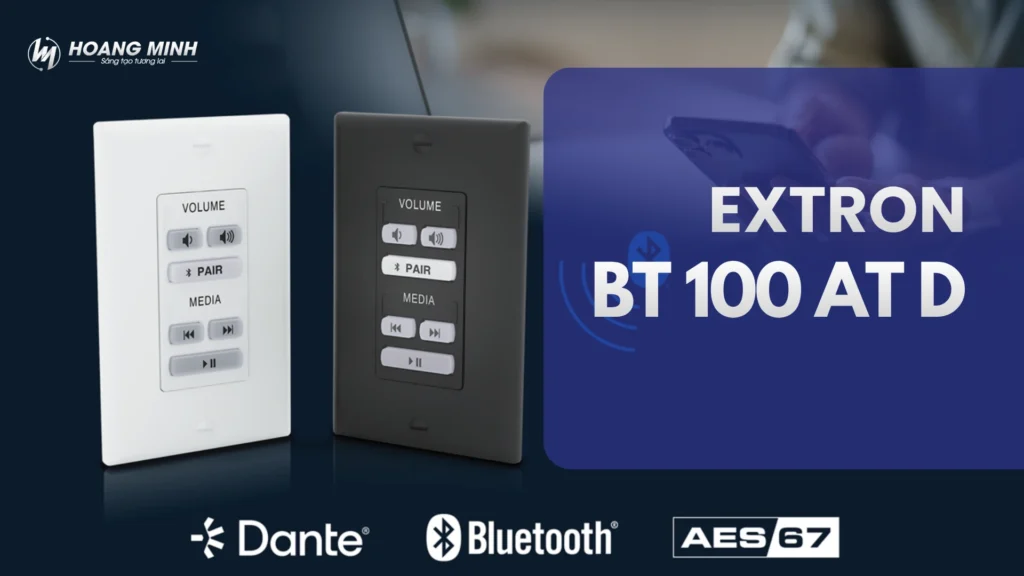 Extron ra mắt BT 100 AT D – Khi điện thoại cá nhân trở thành thiết bị hội nghị chuyên nghiệp