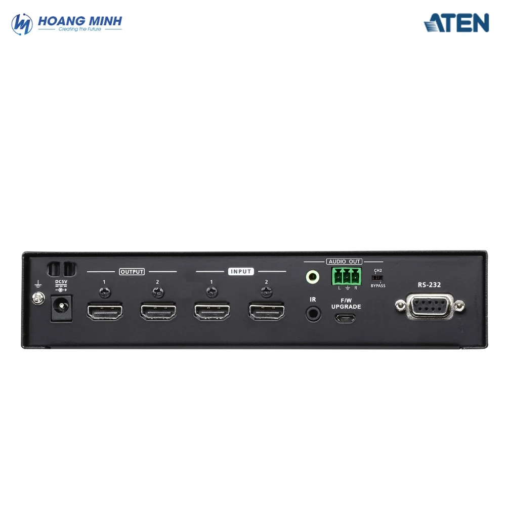 Bộ chuyển mạch HDMI 2×2 True 4K ATEN VM0202HB