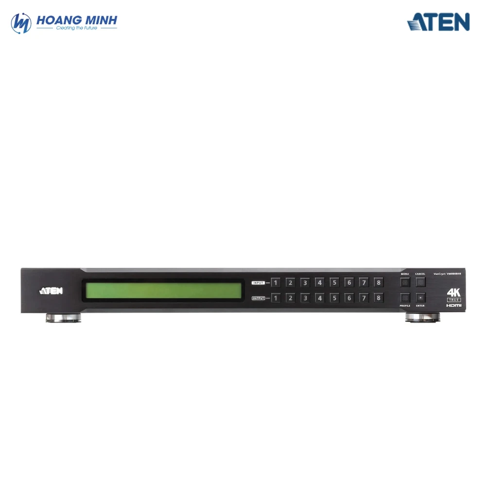Bộ chuyển mạch ma trận HDMI 4K thực 8 x 8 ATEN VM0808HB
